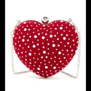 Pink cosmo red pearl bag